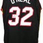 Shaquille O'Neal Signed Custom Black Pro-Style Basketball Jersey BAS