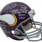 Carl Eller Signed Full Size Vikings TB Replica Stat Helmet 14 Inscriptions JSA