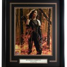 Jennifer Lawrence Signed Framed Hunger Games 11x14 Photo BAS