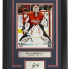 Iyla Samsonov Washington Capitals Framed 8x10 Photo w/ Laser Engraved Autograph