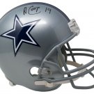 Amari Cooper Signed Dallas Cowboys Full Size Replica Helmet JSA