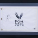 Tiger Woods Signed Framed 2000 PGA Valhalla Golf Flag LE 203/500 UDA