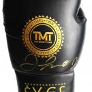 Floyd Mayweather Jr Signed Black TMT Boxing Glove Beckett BAS