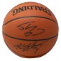 Kobe Bryant Shaquille O'Neal Signed Spalding Game Ball w/Case PSA BAS WA29483