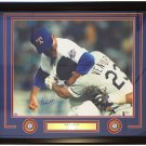 Nolan Ryan Signed Framed 16x20 Texas Rangers Ventura Fight Photo SI+Ryan Holo