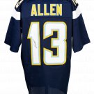 Keenan Allen Signed Custom Navy Blue Pro-Style Football Jersey JSA ITP