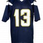 Keenan Allen Signed Custom Navy Blue Pro-Style Football Jersey JSA ITP