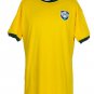 Ronaldo Brazil Signed Custom Yellow CBD Soccer Jersey BAS ITP