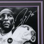 Ray Lewis Baltimore Ravens Signed Framed 16x20 Photo JSA ITP