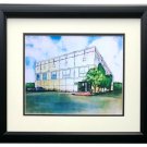 The Office Pam Beasley Dunder Mifflin Watercolor Painting 11x14 Print