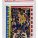 Magic Johnson L.A. Lakers Signed 1987 Fleer Sticker #1 Card Slabbed PSA/DNA