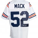 Khalil Mack Signed Custom White Pro Style Football Jersey BAS ITP