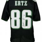 Zach Ertz Signed Custom Black Pro-Style Football Jersey Ertz Hologram+JSA
