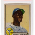 Minnie Minoso Chicago White Sox Signed Slabbed 1952 Topps #195 Card PSA/DNA
