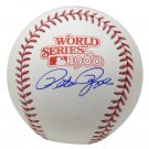 Pete Rose Signed Phillies 1980 World Series Baseball JSA ITP