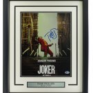 Todd Phillips Signed Framed 11x17 Joker Poster Photo BAS