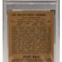 Walter Johnson Senators 1940 Play Ball #120 Baseball Card VG 3 Slabbed PSA