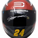 Jeff Gordon Signed Full Size Nascar AARP Replica Helmet SI+Gordon Hologram