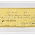 Charles Gehringer Detroit Tigers Signed Slabbed Check #3218 GEM 10 PSA/DNA