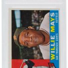 Willie Mays Giants 1960 Topps #200 Baseball Card VG EX 4 Slabbed PSA