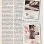 Steve Largent Seattle Seahawks Signed The Catch of the Day Magazine Article BAS