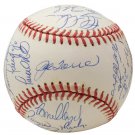 1998 Jeter, Rivera, Torre + 24 New York Yankees Team Signed Baseball BAS LOA