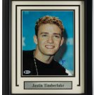 Justin Timberlake Signed Framed 8x10 Photo BAS