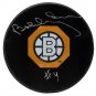 Bobby Orr Boston Bruins Signed Throwback Logo Hockey Puck w/Case GNR LOA