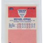 Michael Jordan Bulls 1986-87 #57 Fleer Rookie Basketball Card BGS 6.5 EX-MT+ 568