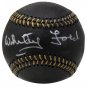White Ford New York Yankees Signed Black MLB Baseball Fanatics+MLB Hologram