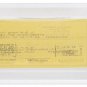 Charles Gehringer Detroit Tigers Signed Slabbed Check #2761 Mint 9 PSA/DNA