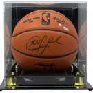 Chris Paul Oklahoma City Thunder Signed Splading Rep Basketball w/Case Fanatics