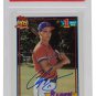 Chipper Jones Atlanta Braves Signed Slabbed 1991 Topps #333 Auto 10 PSA/DNA