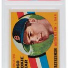 Carl Yastrzemski Red Sox 1960 Topps #148 Rookie Star Card EX MT 6 Slabbed PSA