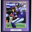 Adam Thielen Minnesota Vikings #19 Signed 16x20 Catch Photo BAS