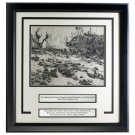 Marines On Peleliu Island Framed 17x18 World War II WWII Photo