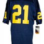 Desmond Howard Michigan Wolverines Signed Blue Wilson Football Jersey JSA