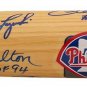McGraw, Schmidt, Rose & More Phillies Greats Signed Cooperstown Baseball Bat BAS