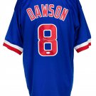 Andre Dawson Signed Custom Blue Baseball Jersey JSA ITP