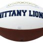 Saquon Barkley Signed Penn State Nittany Lions Logo Football JSA EE67226