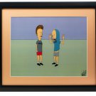 Beavis and Butthead Hand Painted 16x19 Framed Animation Serigraph