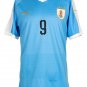 Luis Suarez Signed Blue Uruguay Puma Soccer Jersey BAS ITP Hologram