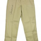 Jim Harbaugh Michigan Wolverines Coach Signed Khaki Pants BAS