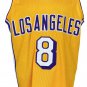 Kobe Bryant Los Angeles Lakers Signed Custom Basketball Jersey PSA/DNA B11586