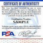 Kobe Bryant Los Angeles Lakers Signed Custom Basketball Jersey PSA/DNA B11586