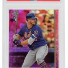 Pete Alonso Mets 2019 Topps Chrome Pink Refractor #204 Card GEM MT 10 PSA