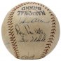 Babe Ruth Lou Gehrig +10 Yankees Signed Baseball w/Case PSA/DNA AH41195