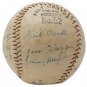 Babe Ruth Lou Gehrig +10 Yankees Signed Baseball w/Case PSA/DNA AH41195