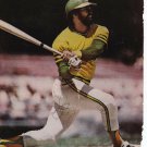 Reggie Jackson Oakland Athletics Signed Magazine Page Photo BAS