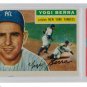 Yogi Berra New York Yankees 1956 Slabbed Topps #110 Baseball Card EX MT 6 MC PSA